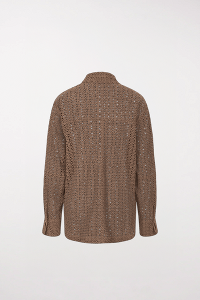 Chemise en cuir