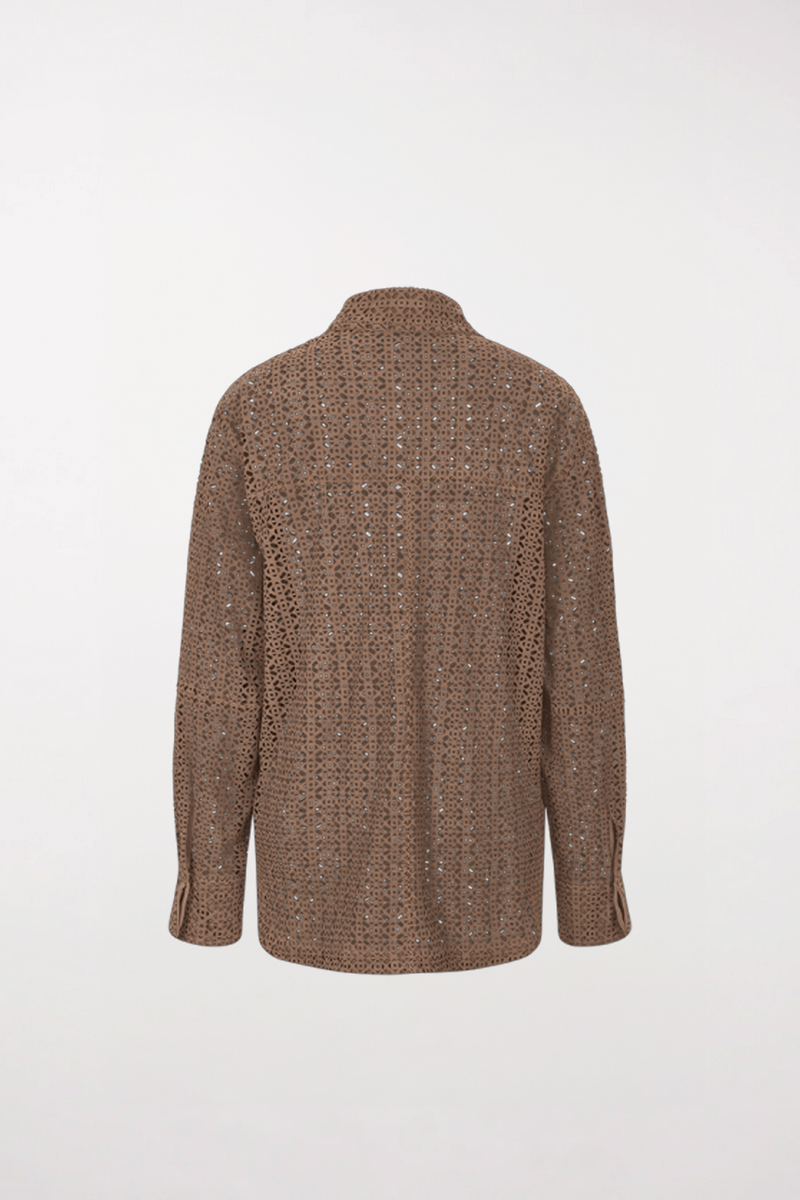 Chemise en cuir