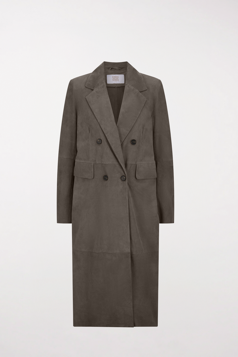 Manteau en cuir