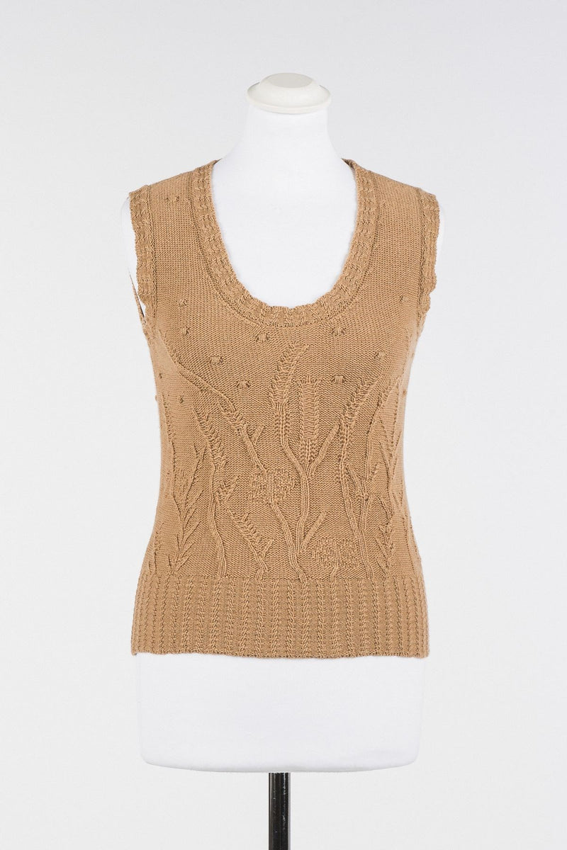 Top en tricot