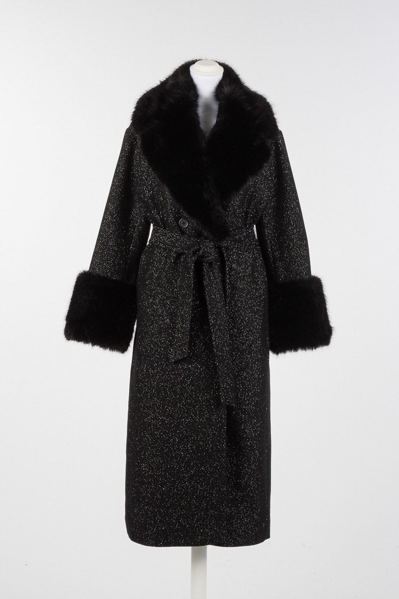 Manteau tissé