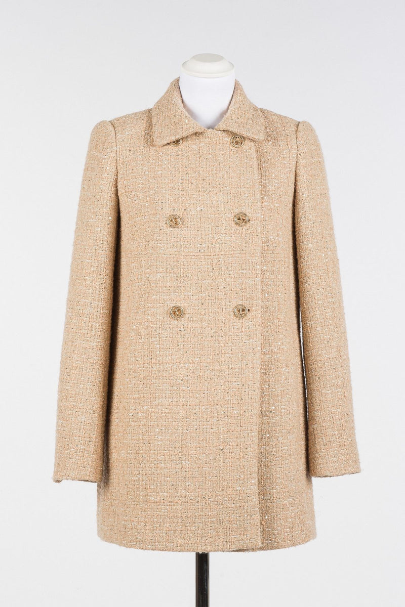 Manteau tissé